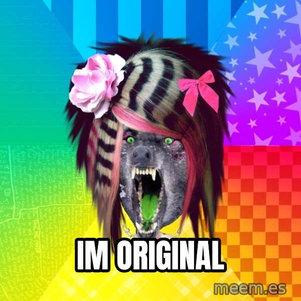 Insanity Scene Wolf meme: IM original
