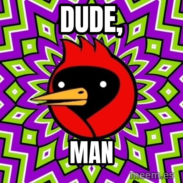 Omsk Crow meme: dude, / man