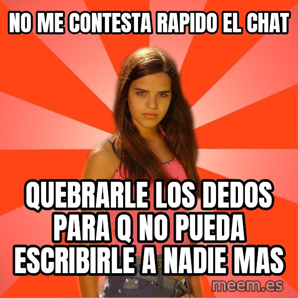 Jealous Girl meme: NO ME CONTESTA RAPIDO EL CHAT / quebrarle los dedos para q no pueda escribirle a nadie mas
