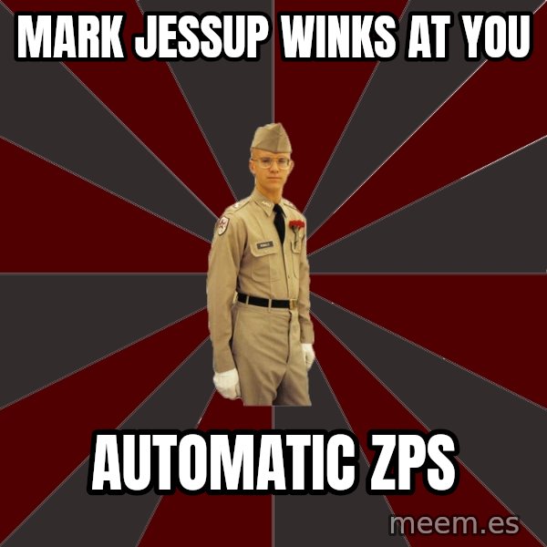 Stereotypical Corps Guy meme: Mark Jessup winks at you / automatic zps