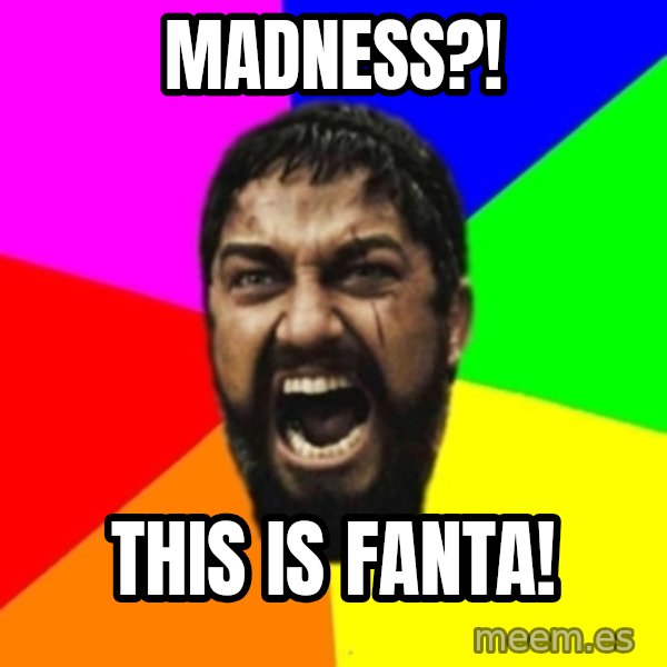 sparta meme: madness?! / This is fanta!