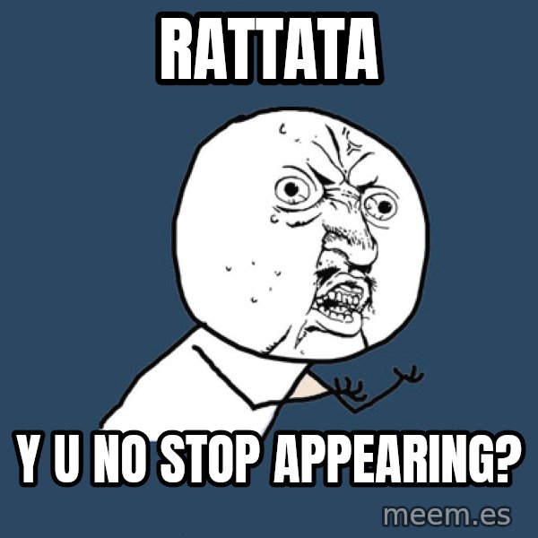 Y U No meme: Rattata / y u no stop appearing?