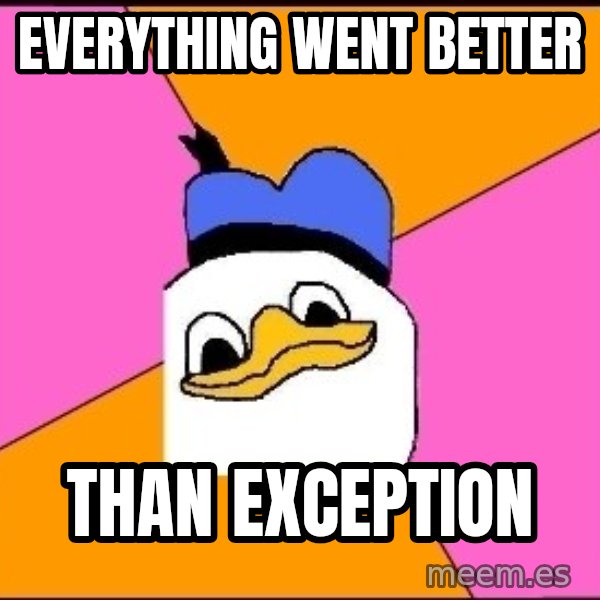 Uncle Dolan meme: EVERYTHING WENT BETTER / THAN EXCEPTION