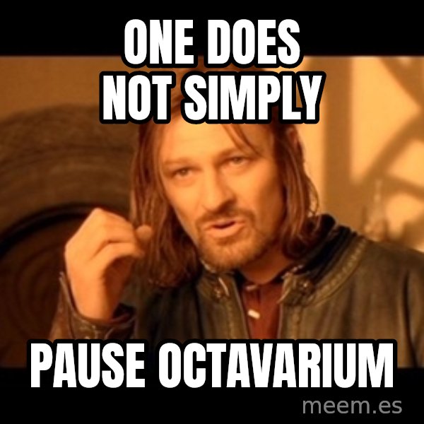 Lord Of The Rings Boromir One Does Not Simply Mordor meme: one does not simply / pause octavarium