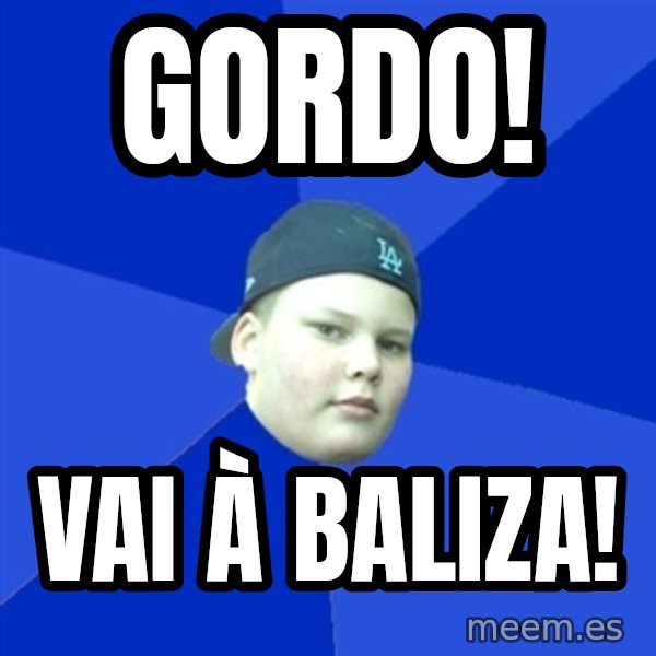 Jonnen Neuvo meme: GORDO! / VAI à baliza!
