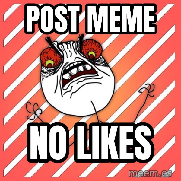 iHate meme: Post meme / No likeS