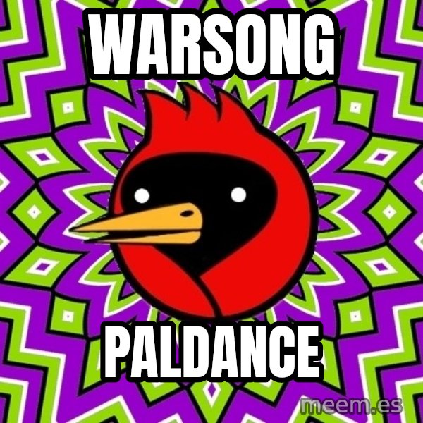 Omsk Crow meme: wARSONG / PALDANCE