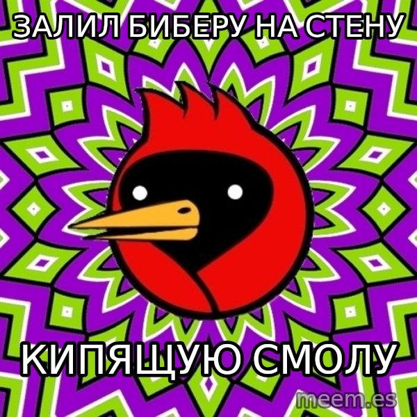 Omsk Crow meme: ЗАЛИЛ БИБЕРУ НА СТЕНУ / КИПЯЩУЮ СМОЛУ