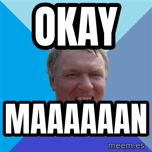 YAAZZ meme: OKAY / MAAAAAAN