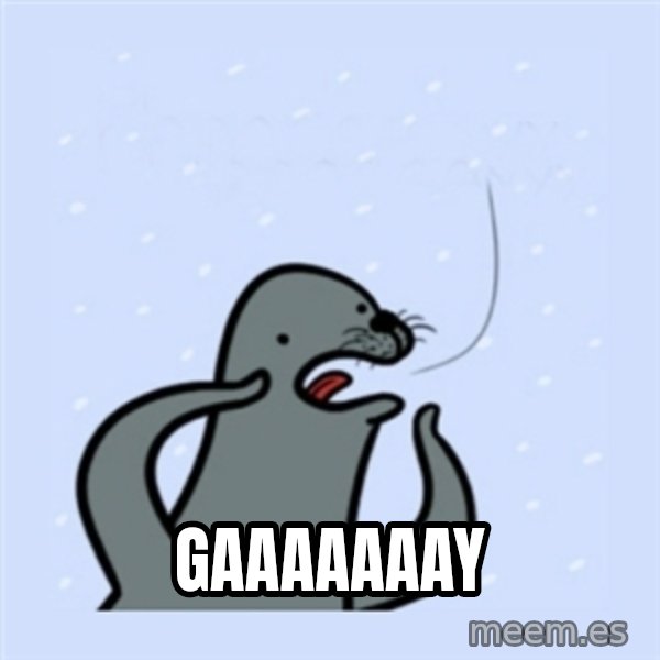 gay seal meme: GAAAAAAAY