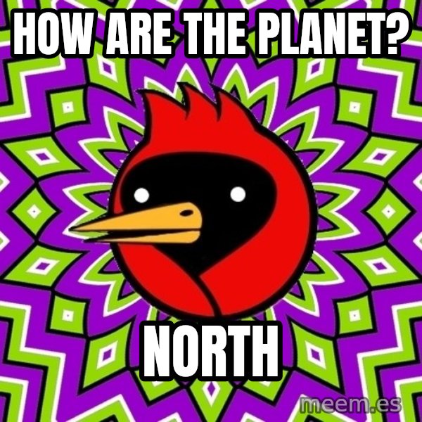 Omsk Crow meme: how are the planet? / north