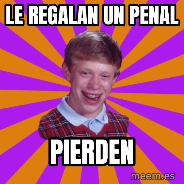 Unlucky Brian Strikes Again meme: le regalan un penal / pierden
