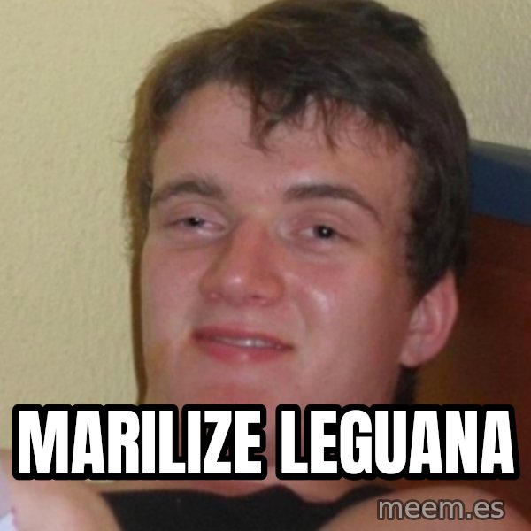 Stoner Stanley meme: marilize leguana