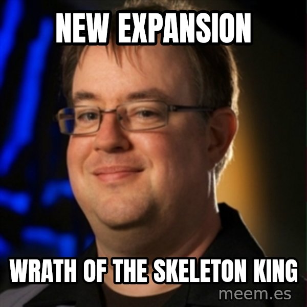 Jay Wilson Diablo 3 meme: New Expansion / Wrath of the skeleton king