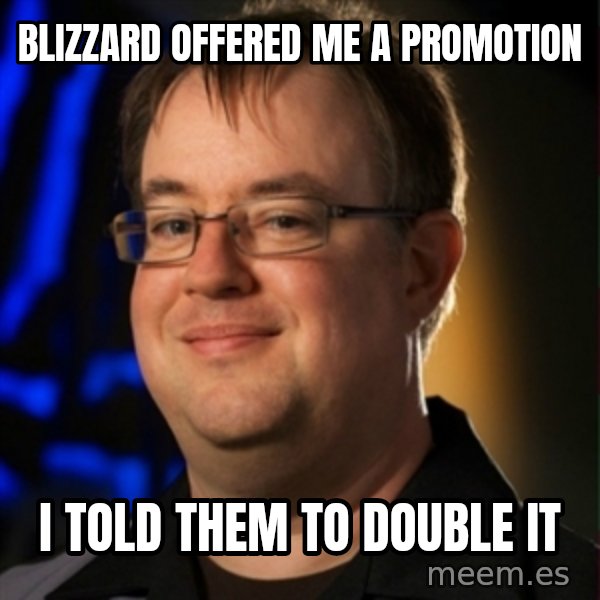 Jay Wilson Diablo 3 meme: Blizzard Offered me a promotion / I told them to double it
