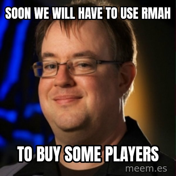 Jay Wilson Diablo 3 meme: SOON WE WILL HAVE TO USE RMAH / TO BUY SOME PLAYERS