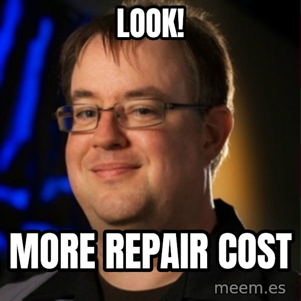 Jay Wilson Diablo 3 meme: Look! / More repair cost