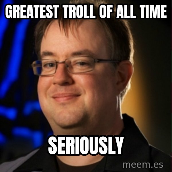 Jay Wilson Diablo 3 meme: greatest troll of all time / seriously