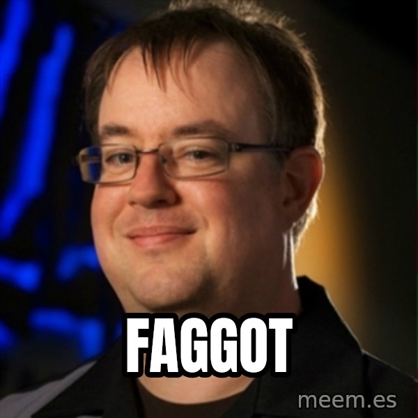 Jay Wilson Diablo 3 meme: FAGGOT
