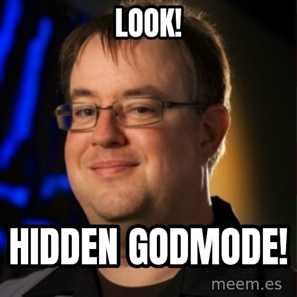 Jay Wilson Diablo 3 meme: look! / hidden godmode!