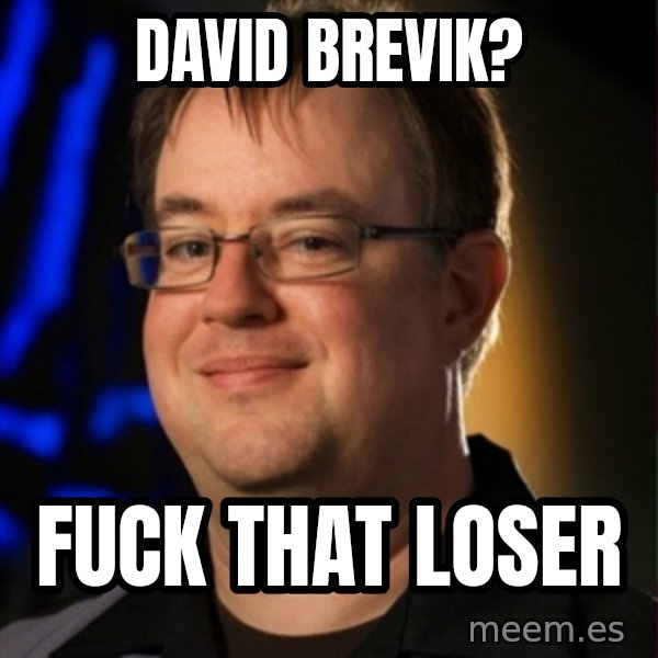 Jay Wilson Diablo 3 meme: David Brevik? / Fuck that loser