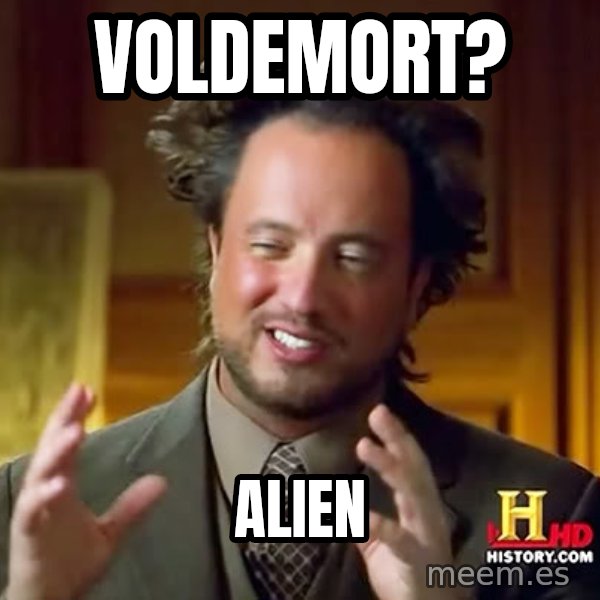 Giorgio A Tsoukalos Hair meme: Voldemort? / Alien