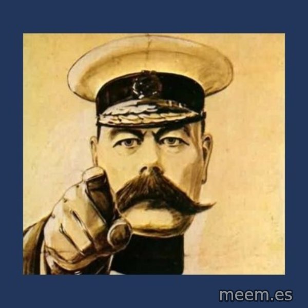 your country needs you meme: 