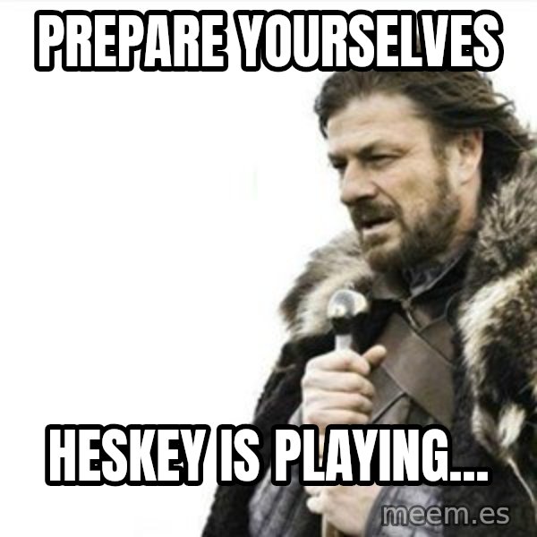 Prepare yourself meme: prepare yourselves / heskey is playing...