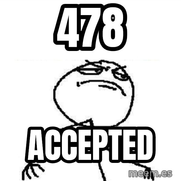 Fuck Yeah meme: 478 / Accepted