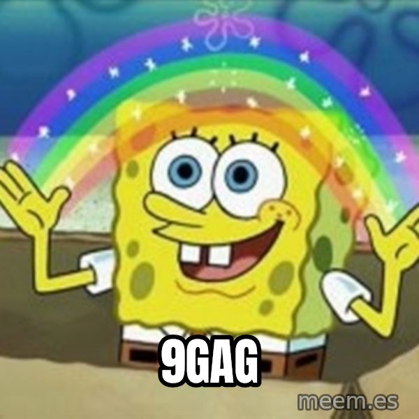 Spongebob meme: 9gag