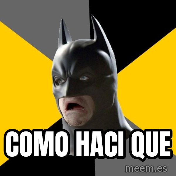 Bad Factman meme: COMO HACI QUE