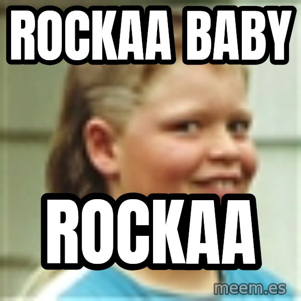 Jonnen Neuvo meme: Rockaa         baby / rockaa