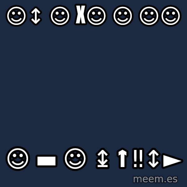 Katainen Perkele meme: ☺↕ ☺       X☺    ☺       ☺☺ / ☺ ▬  ☺ ↨  ↑  ‼↕►