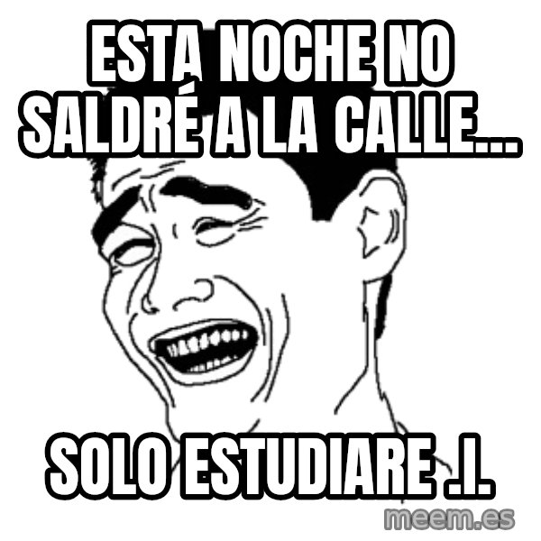 Yaomingpokefarm meme: esta noche no SALDRÉ a la calle... / solo estudiare .i.