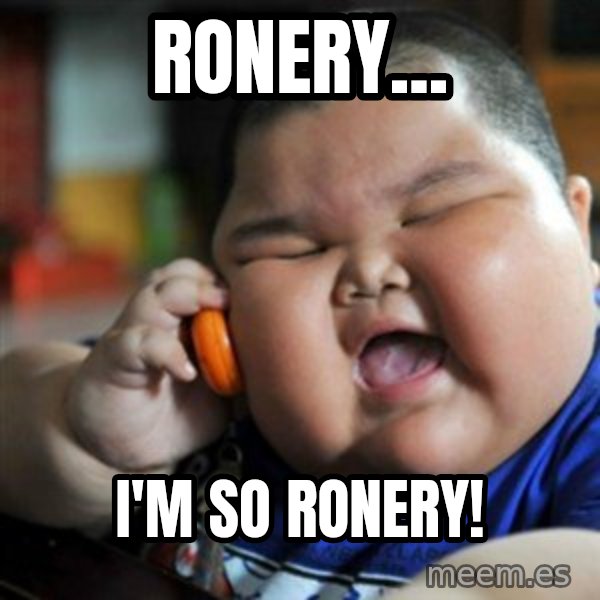 fat chinese kid meme: RONERY... / I'm SO RONERY!
