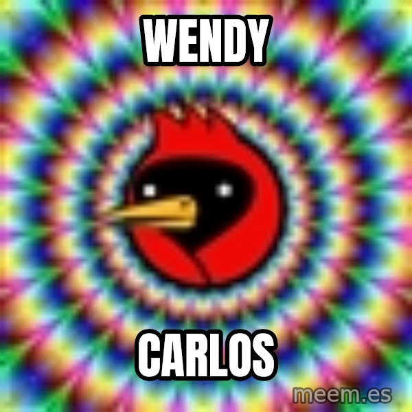 Omsk Crow meme: WENDY / CARLOS