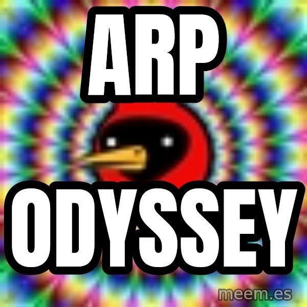 Omsk Crow meme: ARP / ODYSSEY