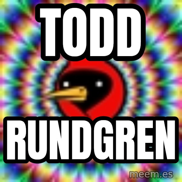 Omsk Crow meme: TODD / RUNDGREN