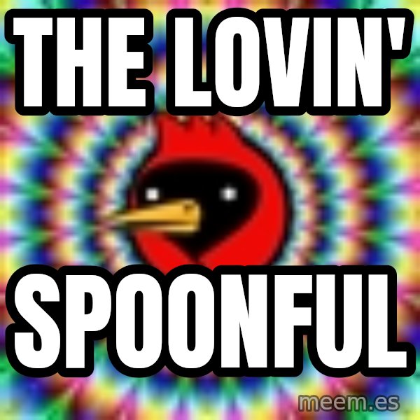 Omsk Crow meme: THE LOVIN' / SPOONFUL