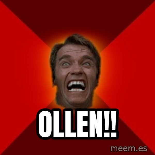 Angry Arnold meme: OLLEN!!
