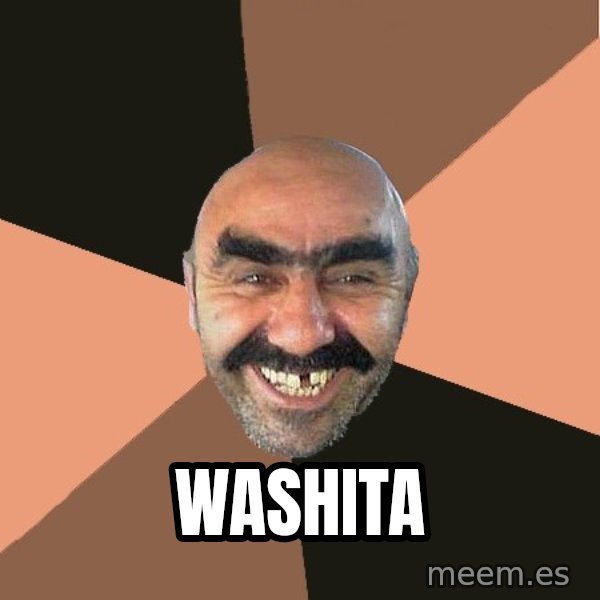 Provincial Man meme: Washita