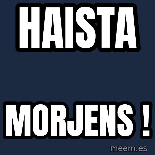 Katainen Perkele meme: haista / morjens !