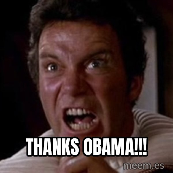 Khan meme: thanks obama!!!