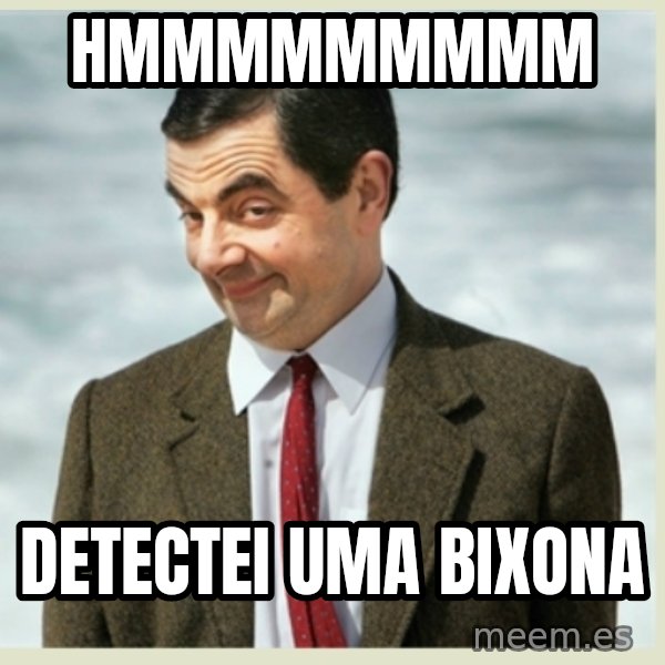 MR bean meme: HMMMMMMMMM / Detectei uma Bixona