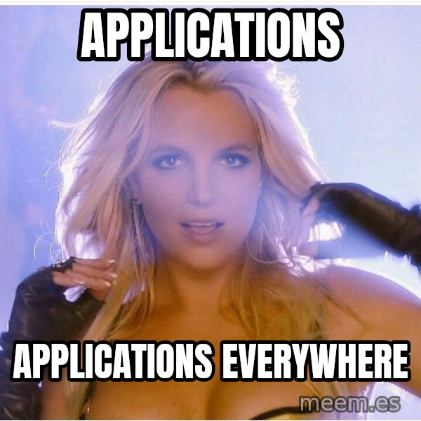 Consequences Toy Story meme: Applications / Applications everywhere