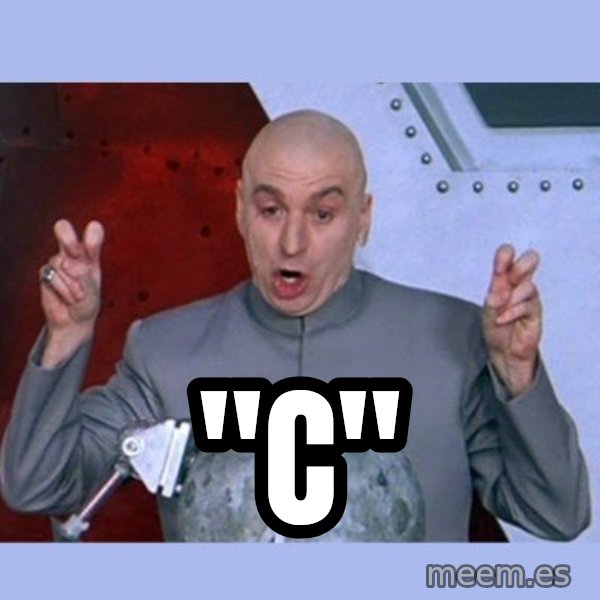 Dr Evil meme meme: "C"