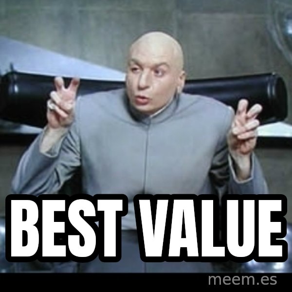 Dr. Evil Air Quotes meme: Best Value