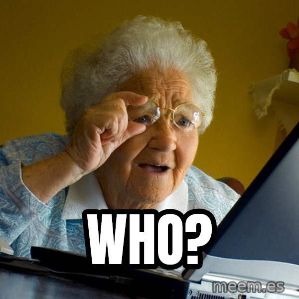 Internet Grandma Surprise meme: WHO?