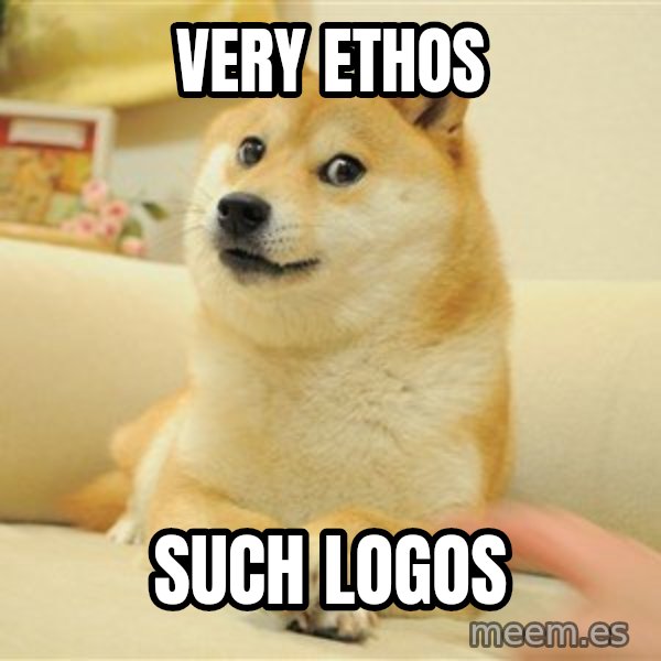 so doge meme: Very Ethos / such logos