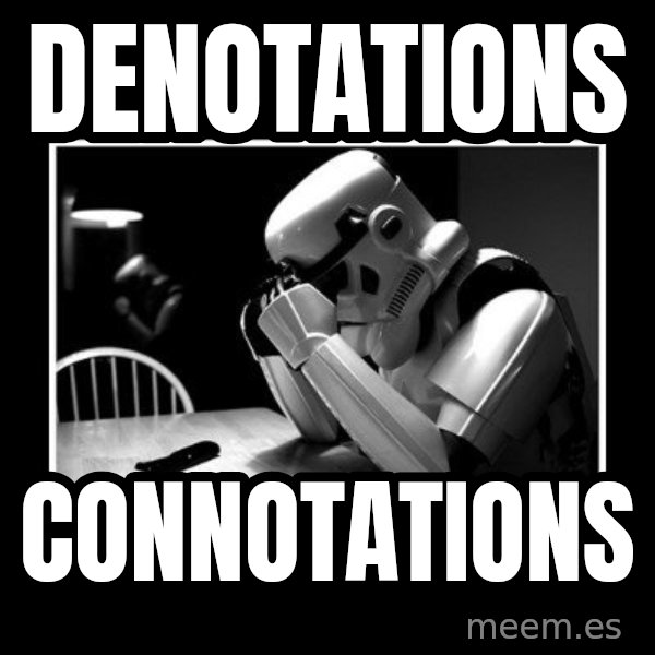 Sad Trooper meme: denotations / connotations